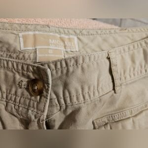 Michael Kors Khaki Cargo Shorts